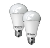 2-Pack Adjustable White A19 LED Smart Light Bulb - smart light bulbs